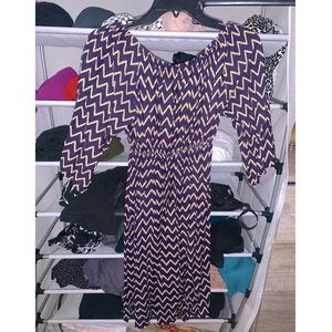 Off shoulders Boho Dress runs up to XL